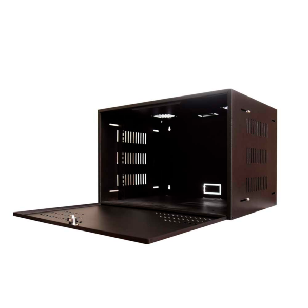 Rack Organizador Metálico 5u - Negra para Cámaras