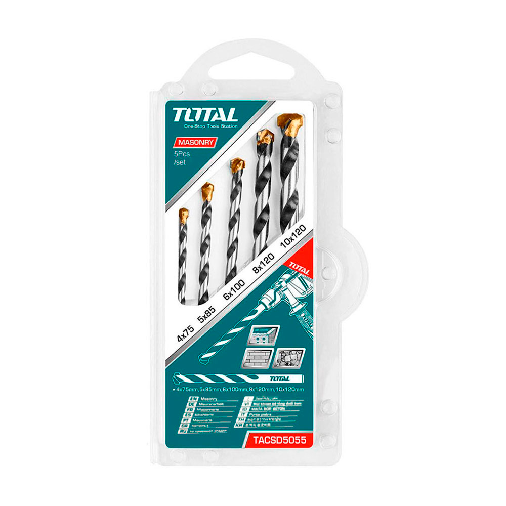 Mechas para Concreto (5Pzs) - Total