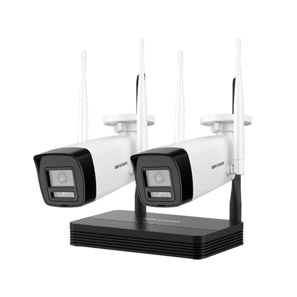 Kit Cámaras Wifi Bullet DS-J142(STD)/NKS422W0H - HIKVISION