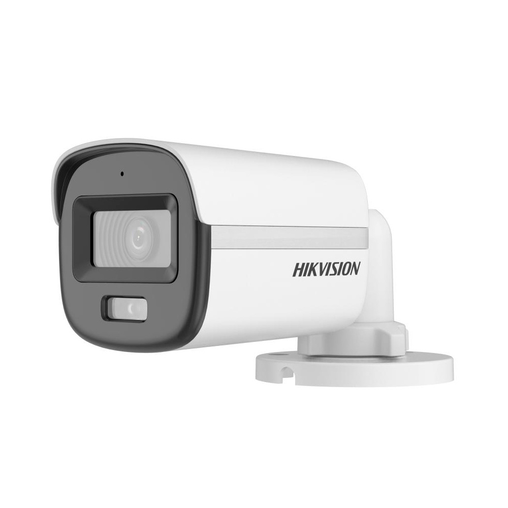 Cámara ColorVu Turbo HD Bullet 5MP 3K c/MIC DS-2CE10KF0T-PFS - HikVision