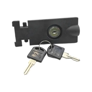 Conjunto DEL DESTRABE SOLO (PALANCA PLASTICA Negra Y Cerradura Metálica) - A00095 - GAREN