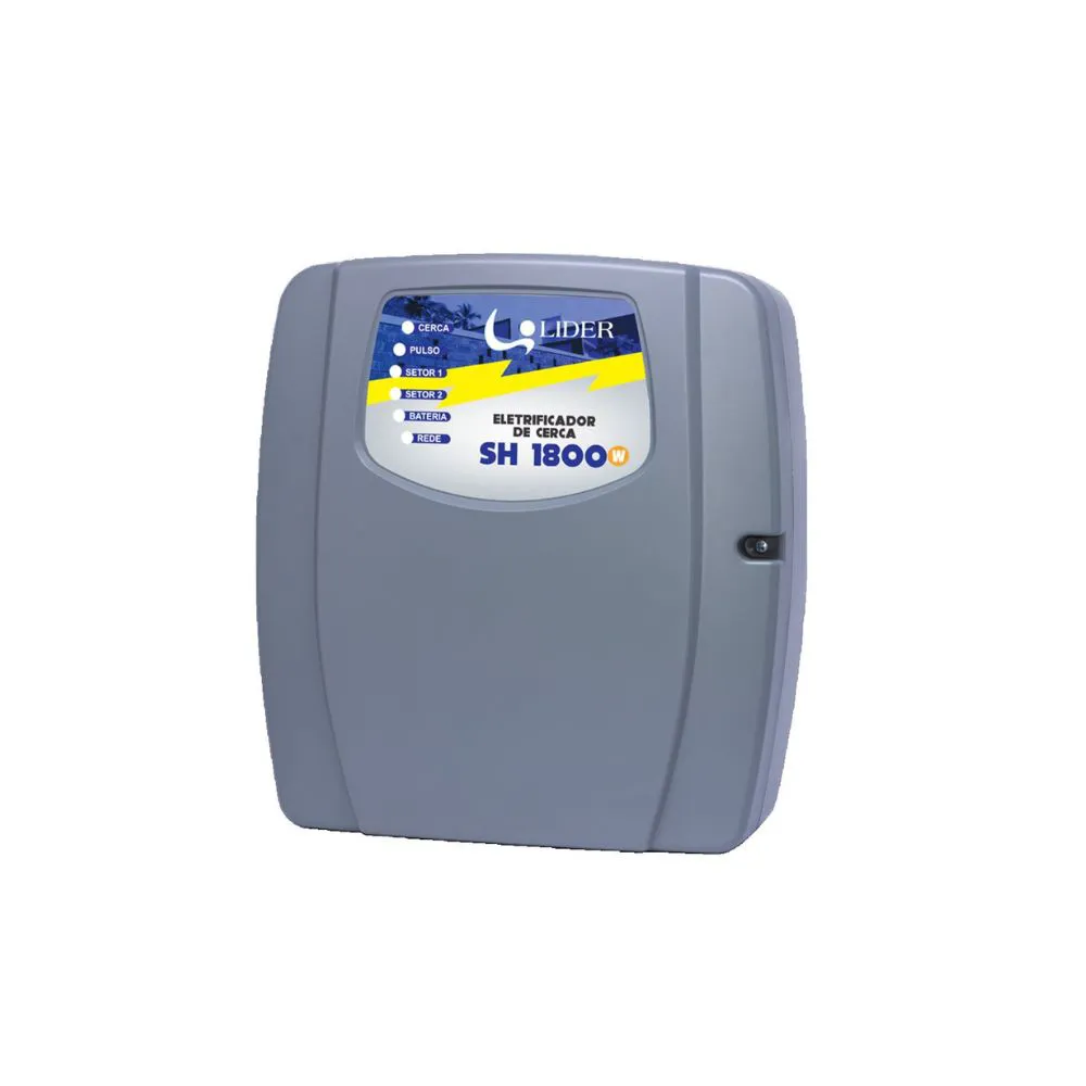 Central Electrificador de Cerco SH1800W (WIFI) – LIDER